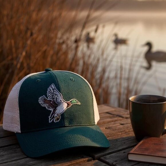 Life is Good- Mallard Bird Trucker Cap/Hat - Picture 2 of 7